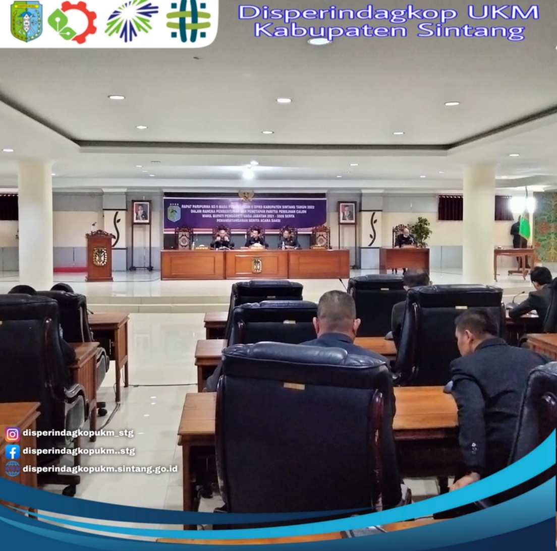 Rapat Paripurna Ke-9 Pembentukan dan Penetapan Panitia Pemilihan Calon Wabub Masa Jabatan 2021-2026